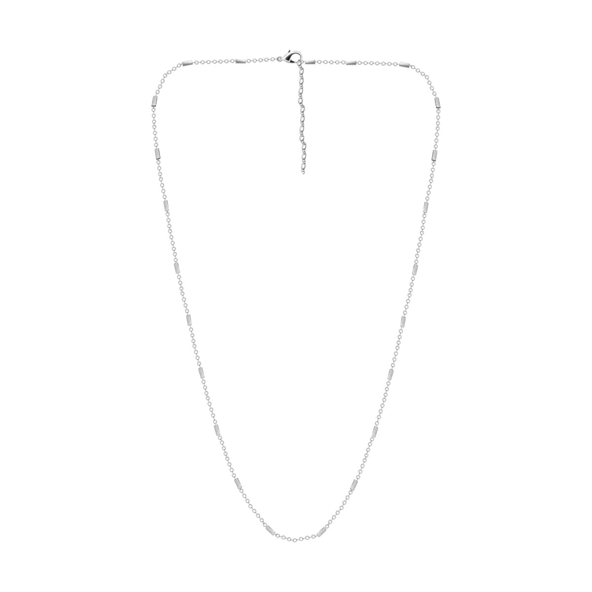 Cassidy 18k White Gold Plated Stacking Necklace Chain