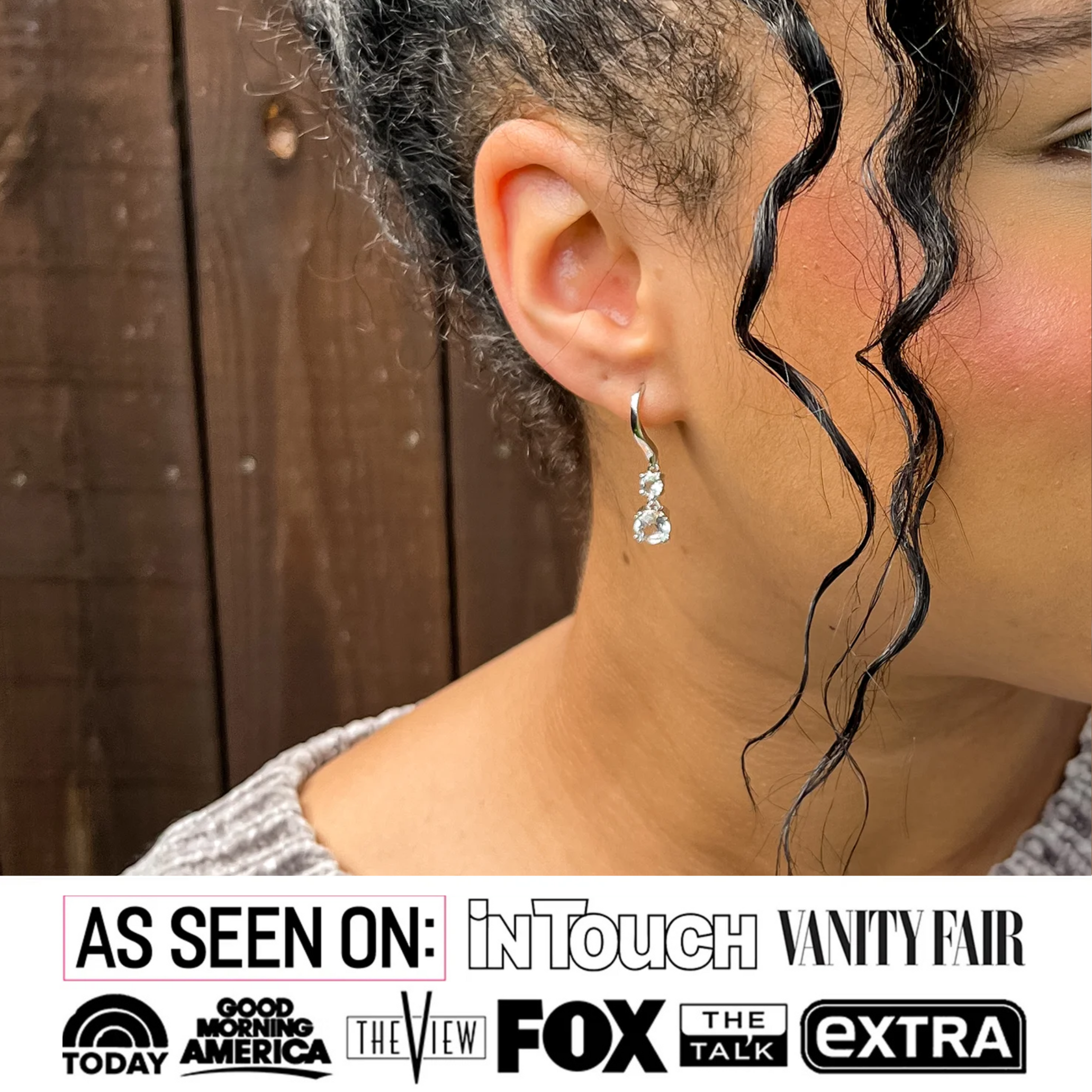 Kadence crystal drop earrings