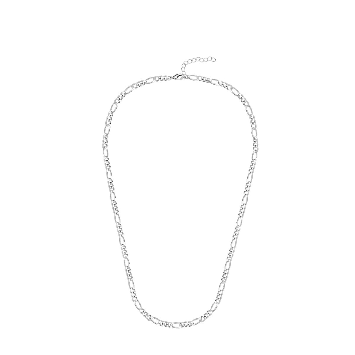 Lainey 18k White Gold Plated Stacking Necklace Chain