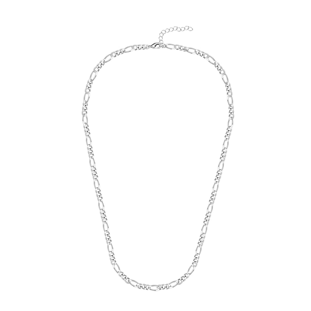 Lainey 18k White Gold Plated Stacking Necklace Chain