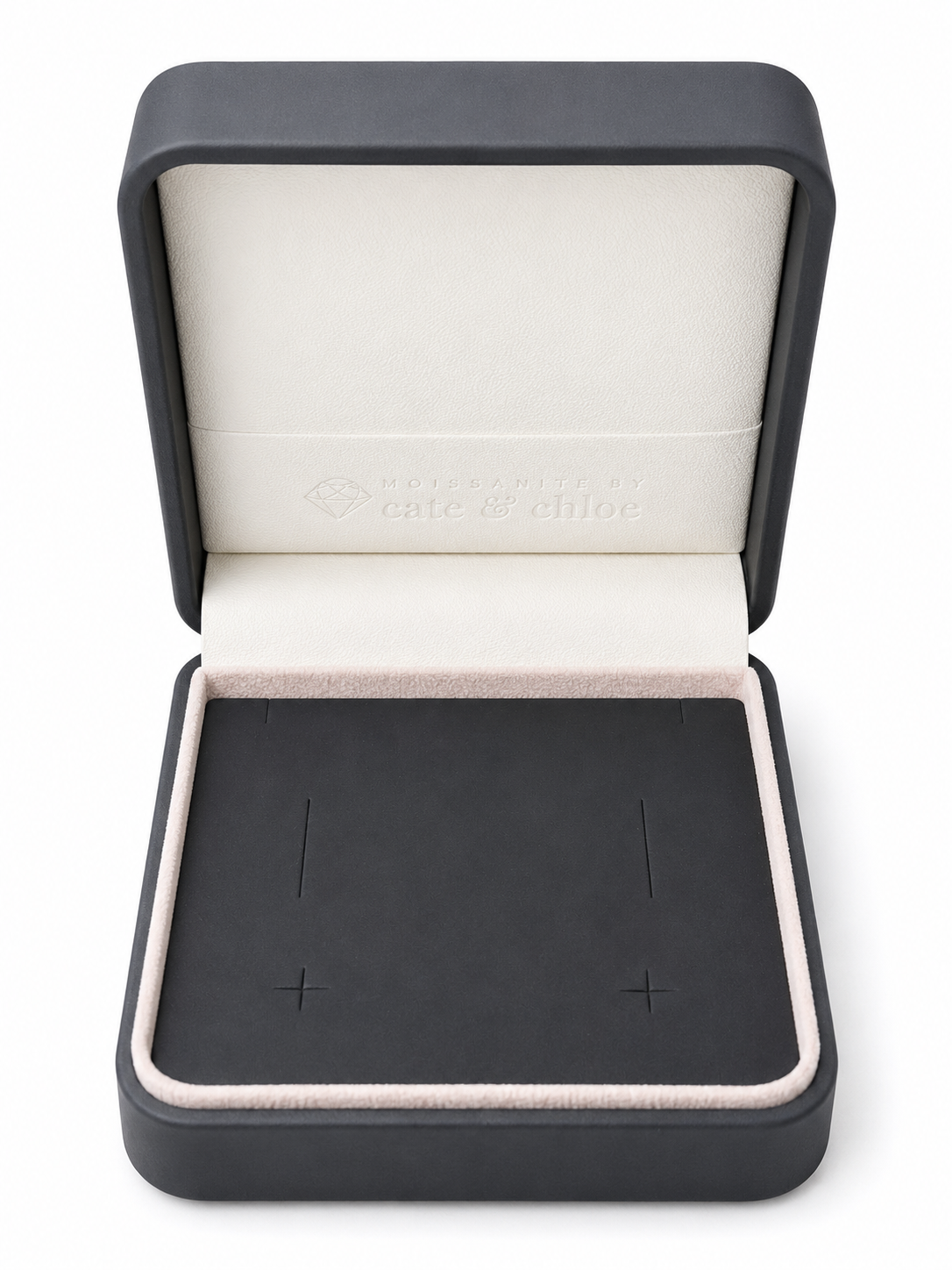 Moissanite Jewelry Box Organizer, Travel Jewelry Case for Rings, Earrings