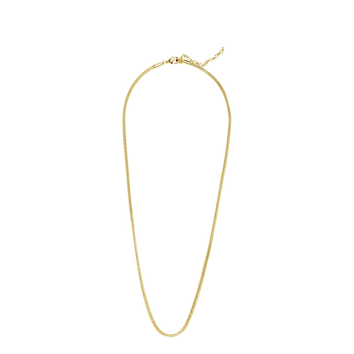 Peyton 18k White Gold Plated Stacking Necklace Chain