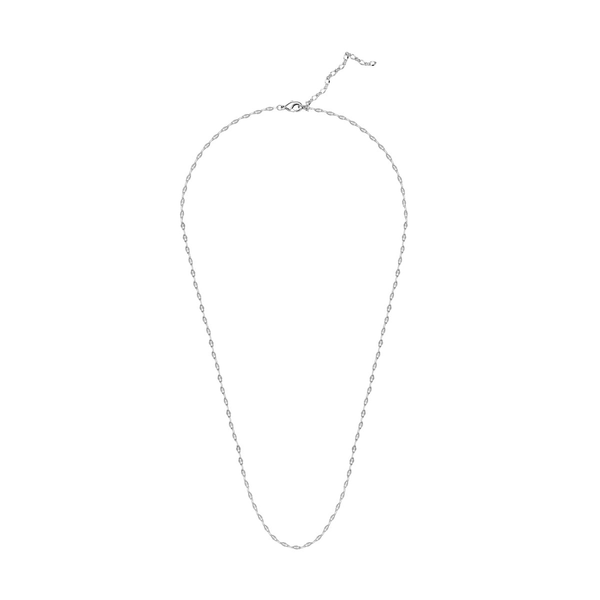 Raegan 18k White Gold Plated Stacking Necklace Chain