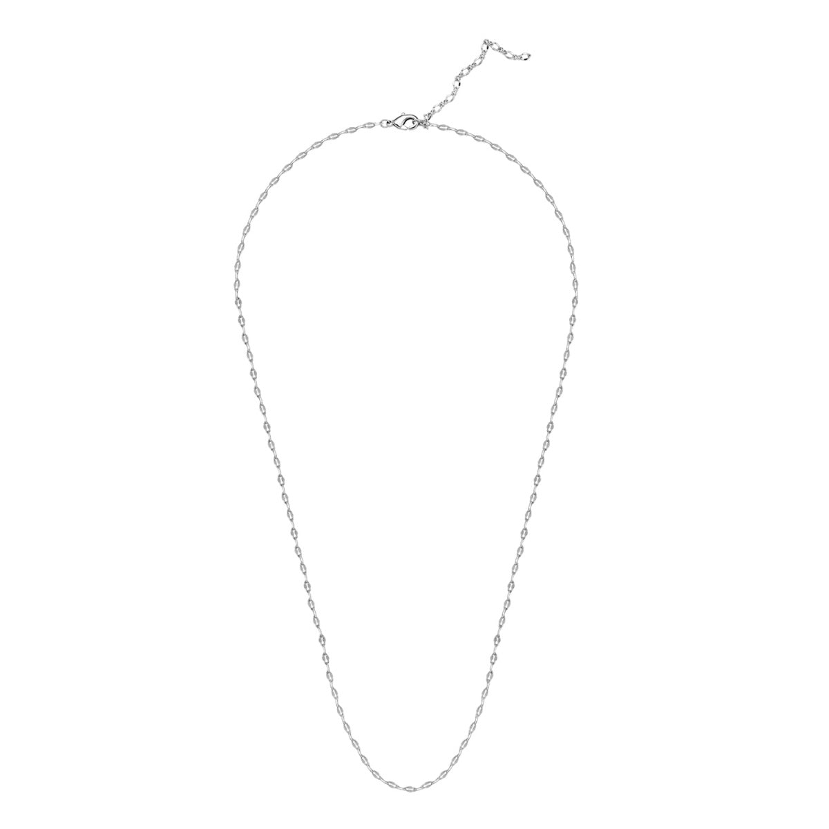 Raegan 18k White Gold Plated Stacking Necklace Chain
