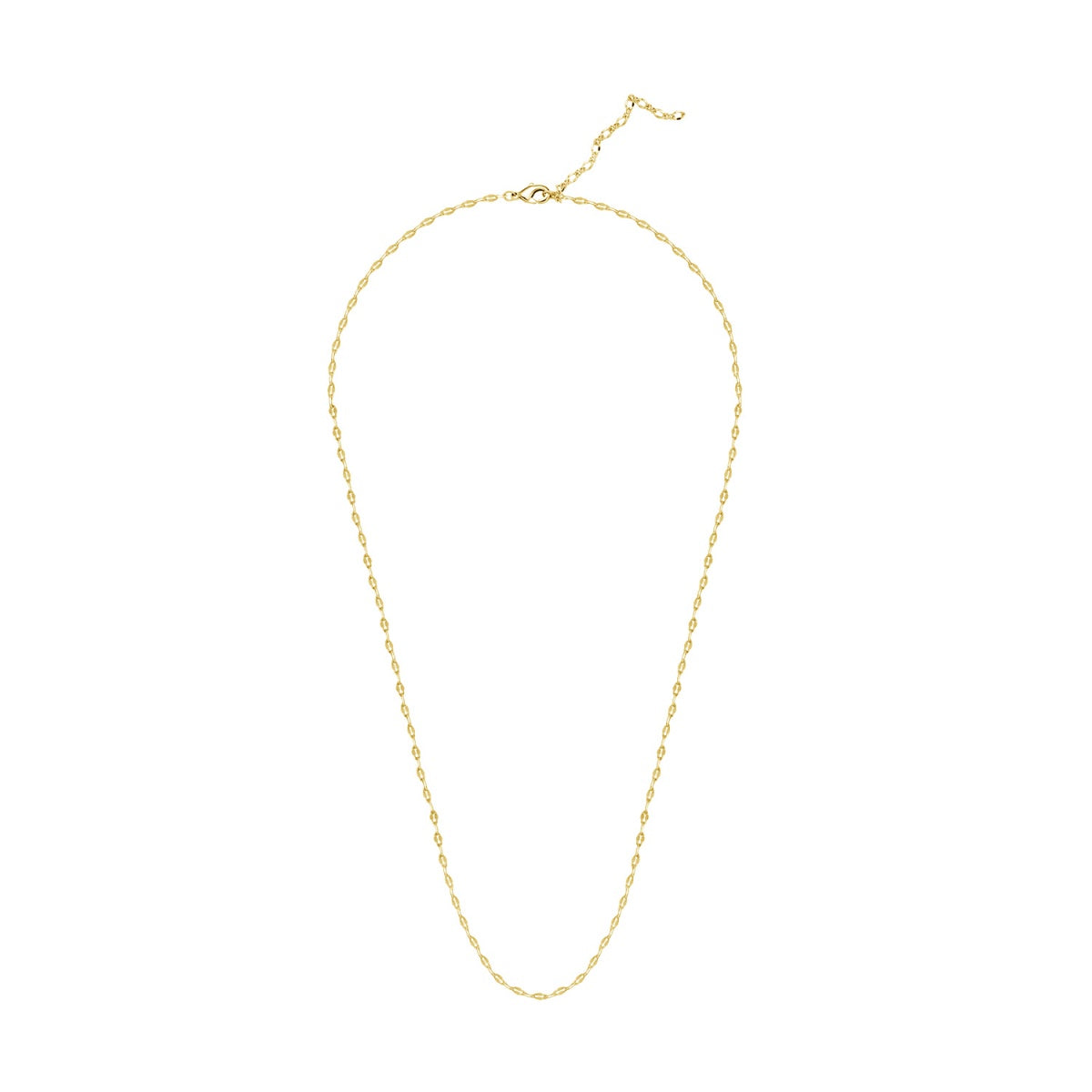 Raegan 18k White Gold Plated Stacking Necklace Chain