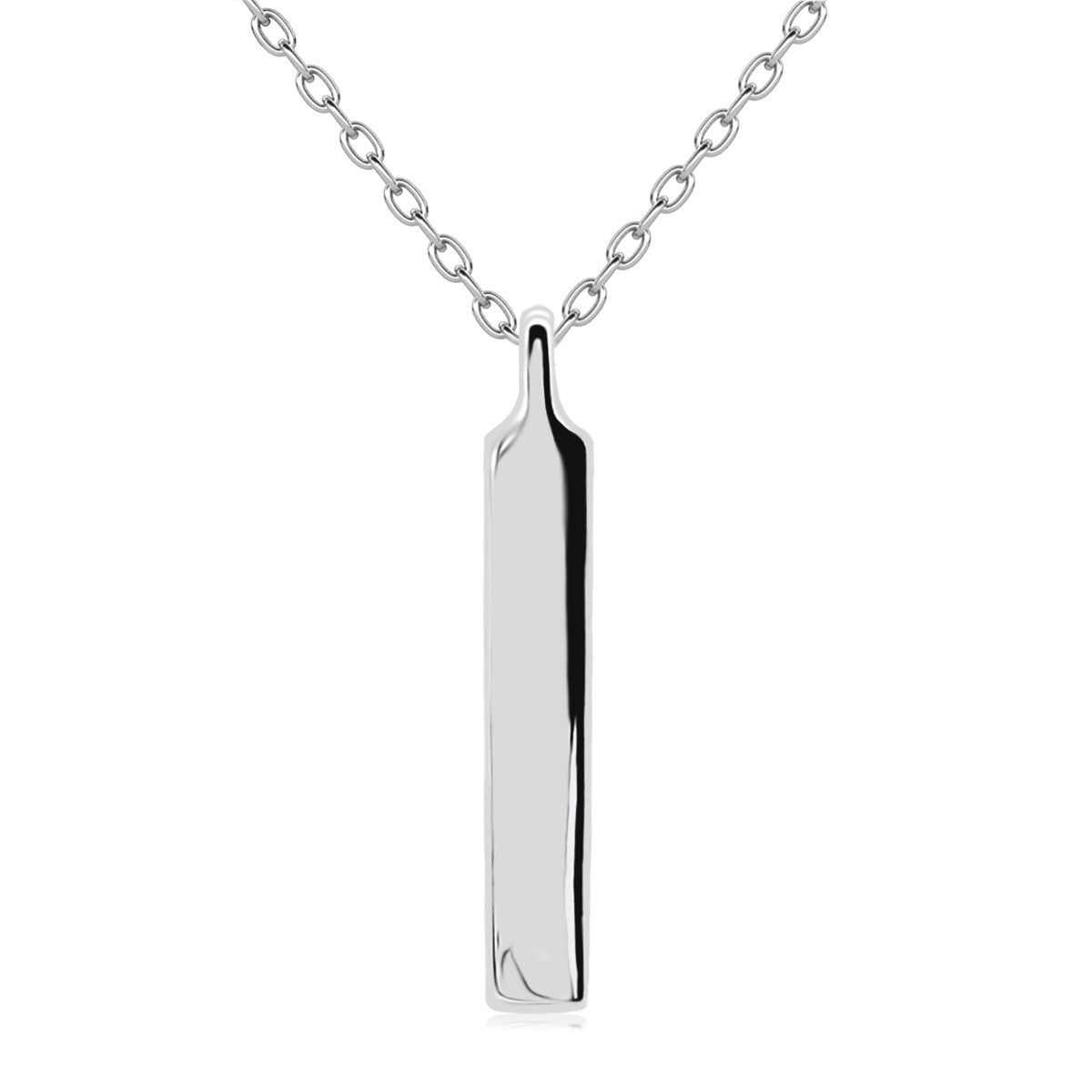 Tessa 18k Yellow Gold Plated Bar Necklace & Strength and Peace Shadow Card