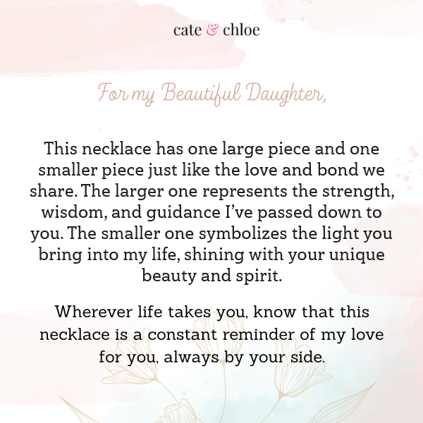 Jewelry Gift Insert Cards